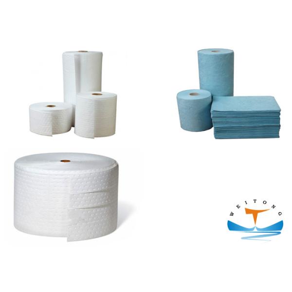 105L Absorbency Industrial Oil Absorbent Sheet 40x50cm Size 8mm Thickness