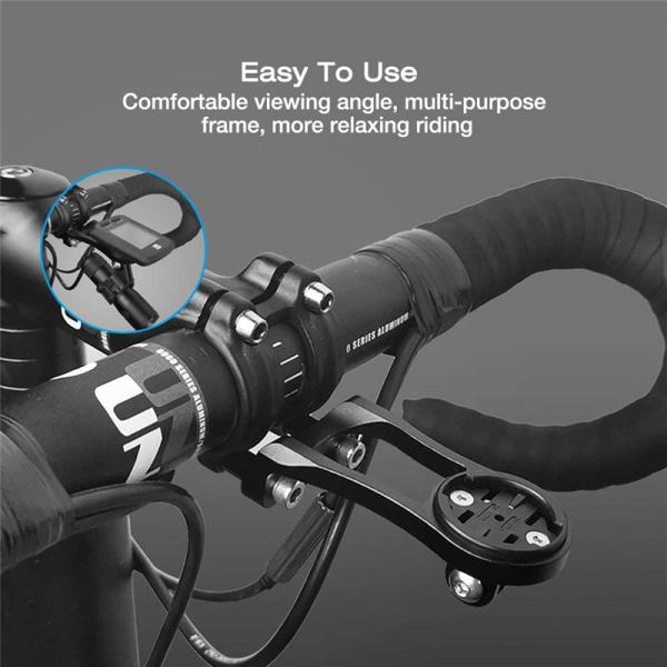 Mobile Camera Bicycle Speedometer Stand with Bike Stem Mount and Flashlight Holder