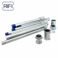 HDG EMT conduit en acier galvanisé OEM conduit métallique 2 pouces fil Whithou