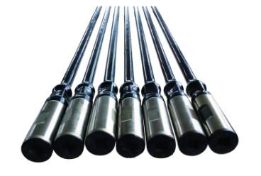 Black Oilfield Sucker Rods API 11B Hollow Sucker Rods Steel Material