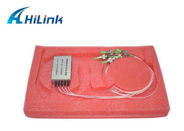 1X4 Single Mode Fiber Optic Switch OADM System Metropolitan Area Network Application