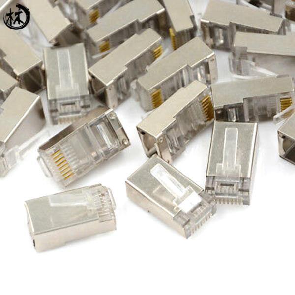 Rj45 Modular Network Cable Accessories Cat6 Male Gender For Audio Video