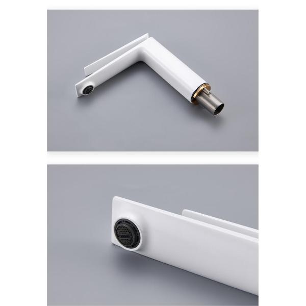 2KG Household Bathroom Kitchen Faucet Tap White Hot And Cold All Copper Cuprum