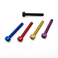 Scoupe hexagonale anodisée à couleur M3-M8 pour assemblage décoratif et industriel