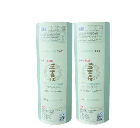 Aluminum foil food packaging film/plastic printed laminated packing film roll for snack