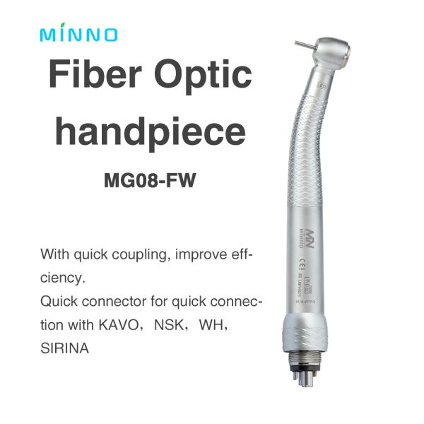 Class II Dental High Speed Handpiece 380000rpm Airotor Handpiece With Led