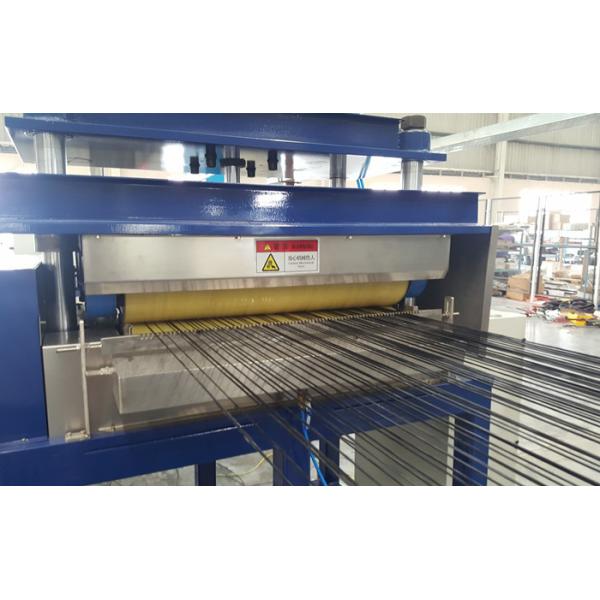 Fiber Coating Thermoplastic Line , Polymer Plastic Granulator Machine