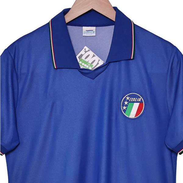 Italy 1990 Home National Team Football Jerseys Replica Customizable