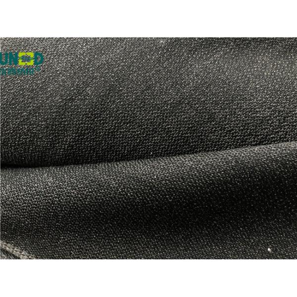 Viscose Polyester Water Jet Woven Interlining Super Soft Hand Feelining PA Coating