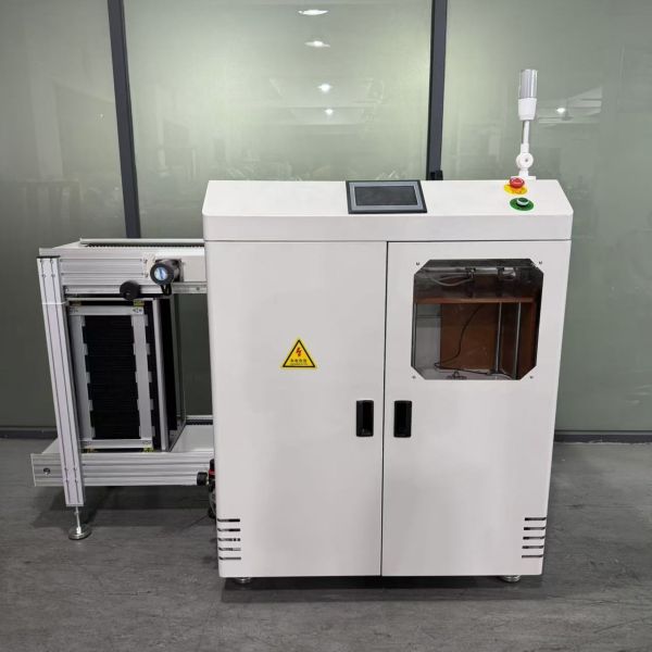 SMT Single-Rail Suction Conveyor with Bidirectional Adjustable Conveying Dual-Mode Feeding and PLC Intelligent Control