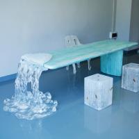 Chaise de salle à manger haute durabilité avec des meubles en acrylique d'intérieur haute durabilité