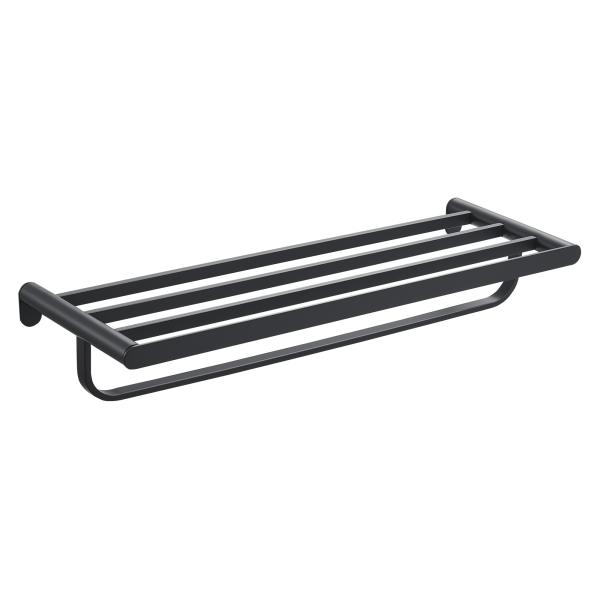Solid 304 Stainless Steel Towel Rack Holder Towel Rail Bar Metal