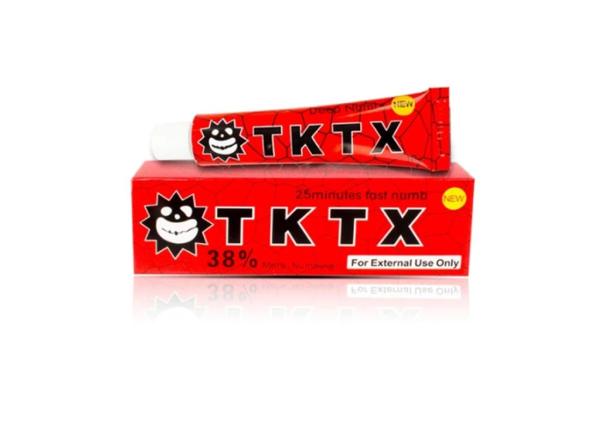 Anestésico tópico da tatuagem do assassino de dor do ingrediente 10g de TKTX 38%