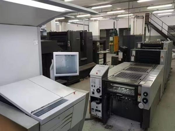 Alemanha Heidelberg SM52-4 L Impressora 2009 para oficinas de reparação de máquinas em 4 cores