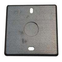 Métal imperméable de plat de couvercle de boîte de jonction enfermant la longévité élevée