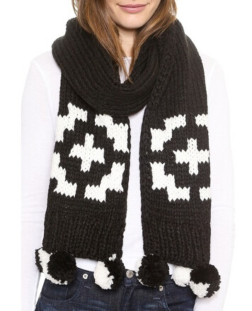 Fashion winter acrylic crochet cable tretch knitting scarf