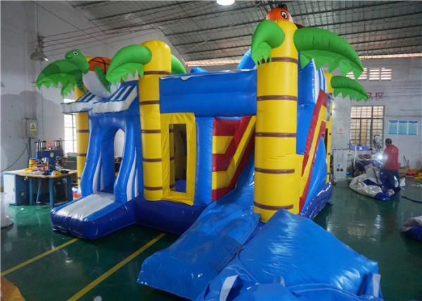 Backyard Water Commercial Bounce House , Inflatable Soft Bouncer Nemo Theme