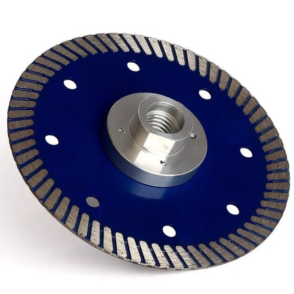 Porcelain Cutting 9 Inch Diamond Saw Blade With Removable 5/8-11 Flange