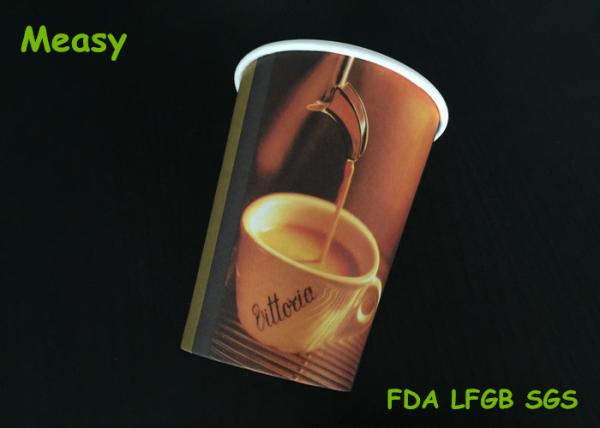 12oz Single Wall Paper Cups / Disposable paper coffee cup for Cafe House , 400cc