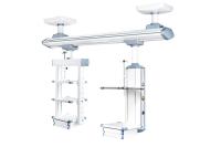 Alliage d'aluminium de bras de plafond d'anesthésie pendante médicale simple d'endoscopie