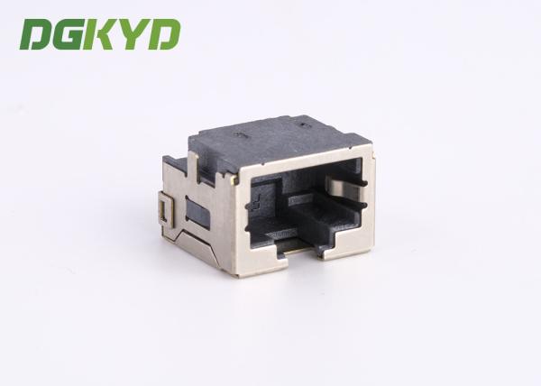 Écran personnalisé 8p8c SMD Rj45 Keystone Jack, connecteur Ethernet à profil extrêmement bas