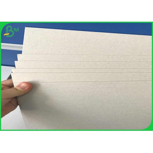 Waterproof Recycled Pulp Grey Chipboard 19 Inch / 72 Inch 1.0mm / 1.5mm