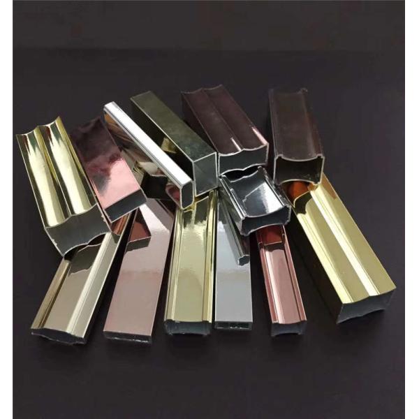 Полный диапасон цвета 8*18 золотого с анодирует алюминий профиля поверхности для оборудования для дверей и алюминиевых окон