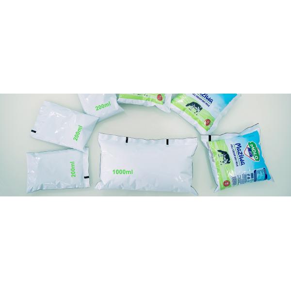 Coconut Juice Pouch Packaging Machine Stainless Speed Control 4500PPH