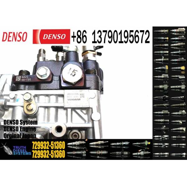 4TNV98 4TNV94 Насос для впрыска топлива 729974-51400 729932-51360 для дизельных двигателей Yanmar
