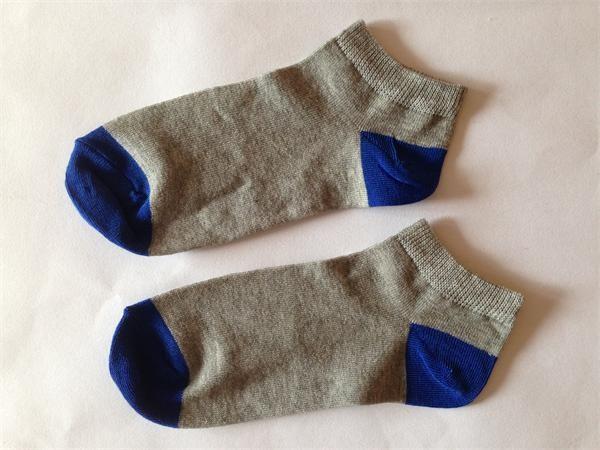 Hot selling classic cosy summer mercerized cotton AZO-free boat socks for men