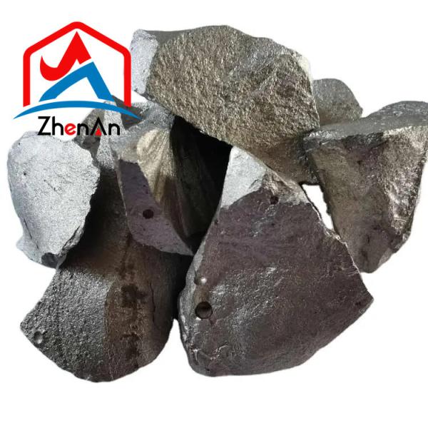 Bloc métallique argenté en alliage de titane 65~75% 10~50mm Feti Ferro Titane