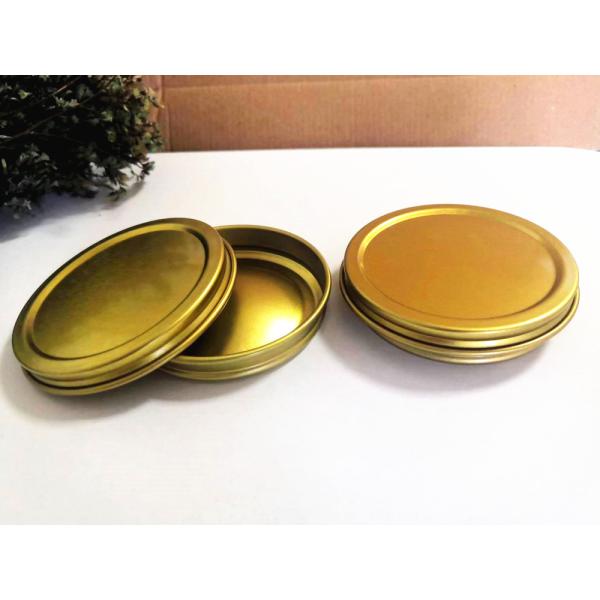 Food Grade Tinplate Material Caviar Packaging Can 0.28mm 20g