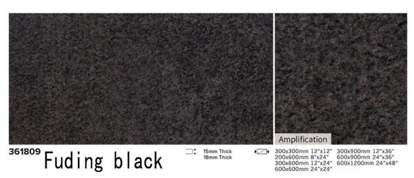 18mm Full Body Porcelain Paving Tile 600x1200mm Flamed Matte