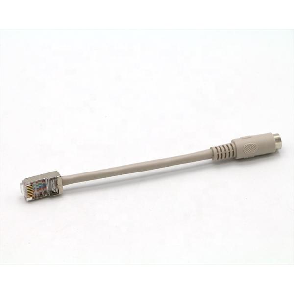 0.2M 0.5M 1M  2M 3M 5M 8 PIN Mini  Din Female to RJ45 Extension Cable