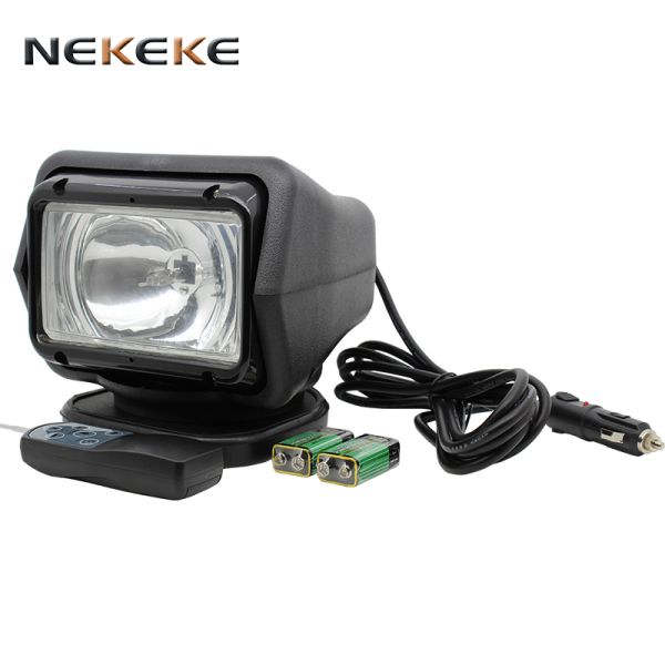 100W 360 Degree Rotation Remote Control Marine Spotlight LED Light for Yachts and Patrol Vessels