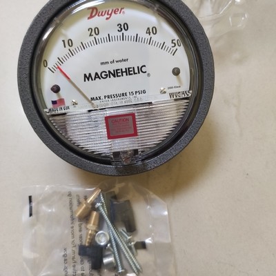 Dwyer Series 2000 Stainless Steel Magnehelic® Differential Pressure Gauge 2000-50mm
