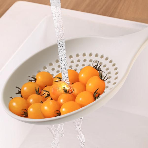 Силиконовый стейк, лопатка, коландер, слотная пастовая ложка, термостойкая, 600 ° F, слотная ложка, ложка для кухонного инструмента