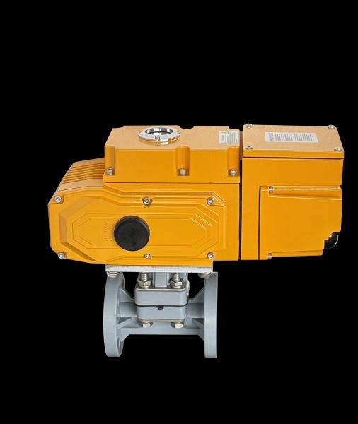 3/4in12in Special Shut-off Valve with Miniaturized Electric Cast Steel Diaphragm Control Mechanism Explosion-proof  Intelligent
