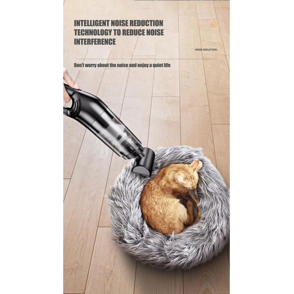 Lightweight Rechargeable Stick Handheld Vacuum Cleaner 51-80AW Suction Power 0.81kg