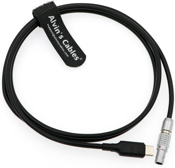 Alvin's Cables USB C PD to 2 Pin Fast Charging Cable for Camera Gear 60cm