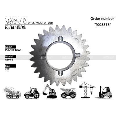View Image Tooth Number Included R305-9 Excavator Swing 1 Stage Gear Parts with Planetary Gear