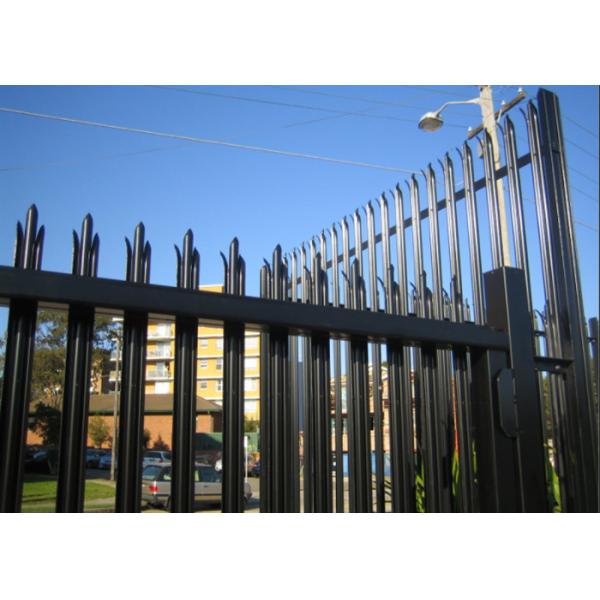 Палисад Q235 Европы одноточечный стальной ограждая высоту 2.0m для жилого