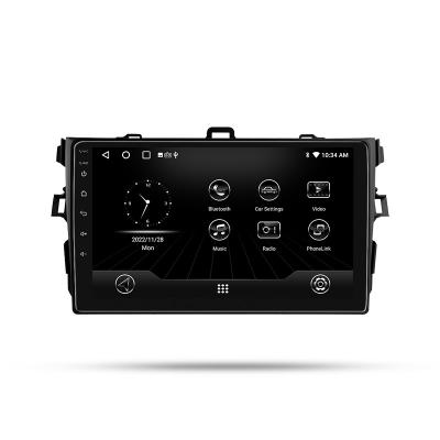Para Corolla Android 2008 Carplayer com música de Bluetooth/GPS/mapa dos óculos de proteção