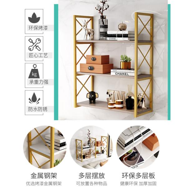 Modular Nordic Wooden Wall Shelf Mount Floating Shelves for Home Decoration