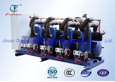 Cremalheira do compressor de R404a Danfoss, unidade de condensação do rolo do armazenamento frio da carne