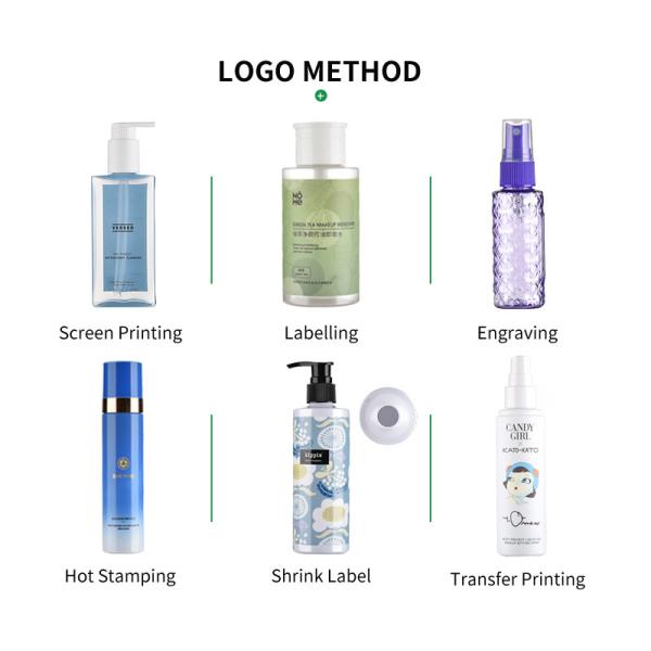 Ясная круглая широкая пластмасса рта опарникы частного логотипа 200мл косметические опарникы