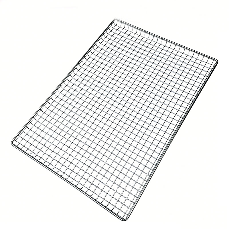 Food Grade Stainless Steel Sus 304 Wire Mesh Oven Dehydrator Trays Drying Cake Bread Cooling Rack for Baking Beef Jerky