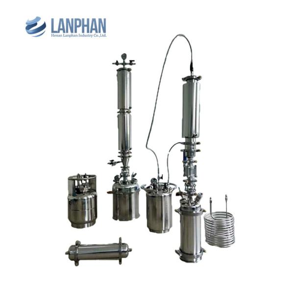 Lanphan Cbdオイルの閉じたループの抽出機械