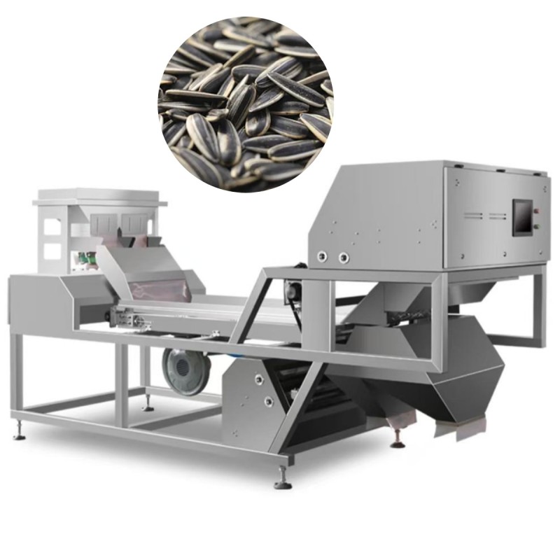 Crawler-Type Optical Sorter For Sunflower, Pumpkin, Lotus, Sesame Seeds & Agricultural Products