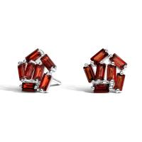 Boucles d'oreilles en or blanc sur mesure